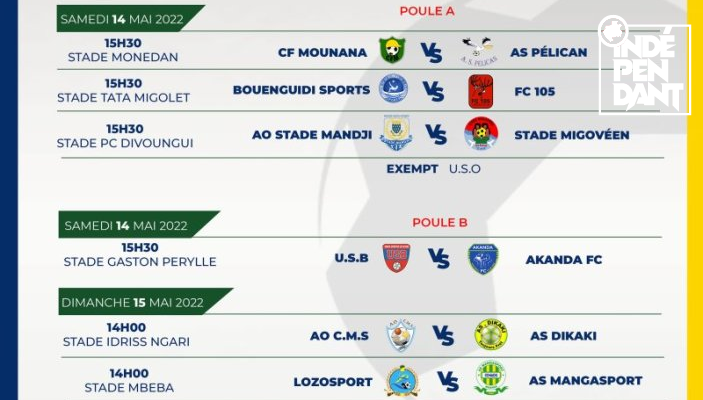 National Foot&nbsp;: Programme complet de la première journée